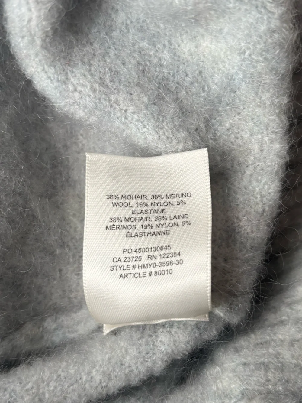 Aritzia Babaton The Group Adichie Sweater Light Grey Sweater size Medium - Picture 12 of 12